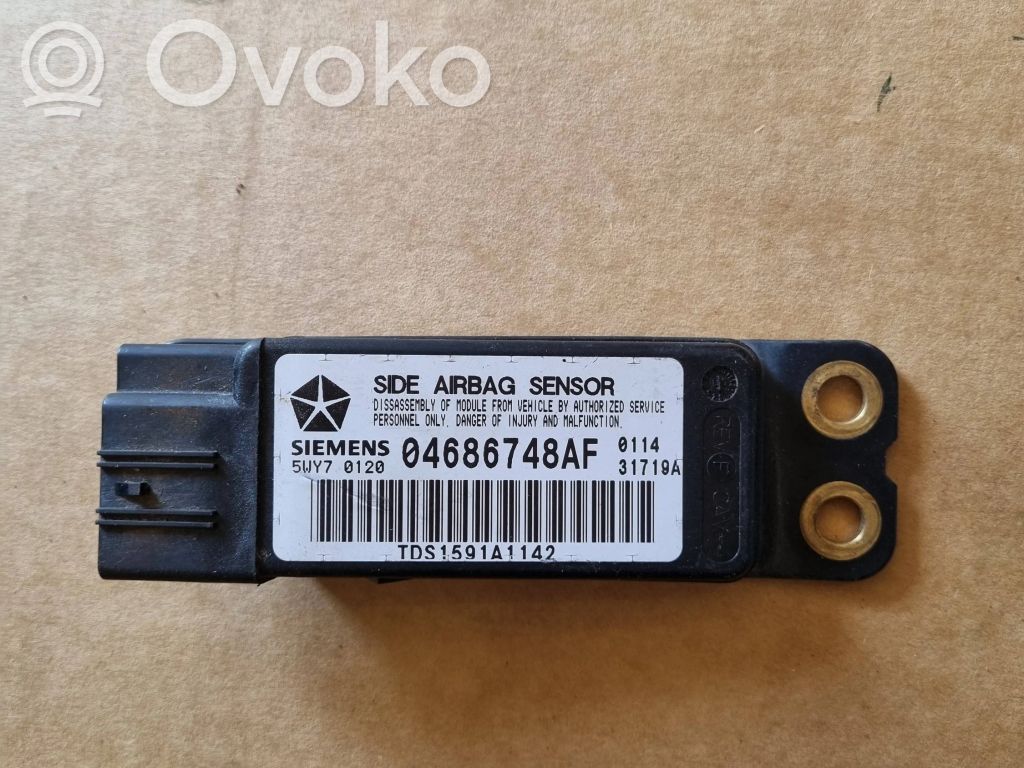 Airbagsensor Crashsensor Drucksensor   04686748AF,TDS1591A1142,5WY70120