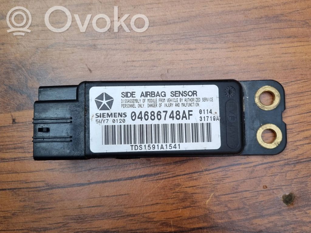 Airbagsensor Crashsensor Drucksensor   04686748AF,TDS1591A1541,NV7012