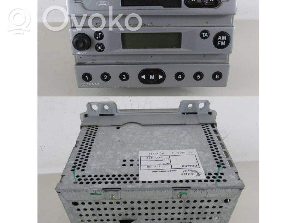 Ford Fiesta Radio/CD/DVD/GPS head unit 