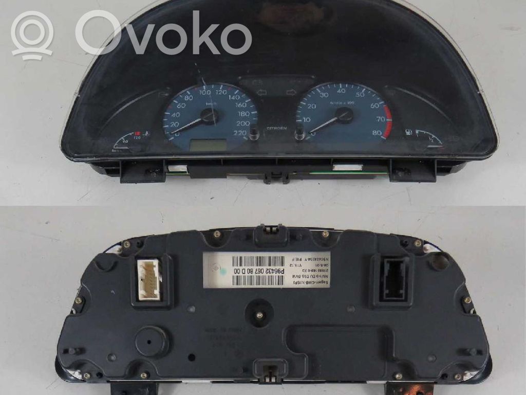 Citroen Xsara Geschwindigkeitsmesser Cockpit 