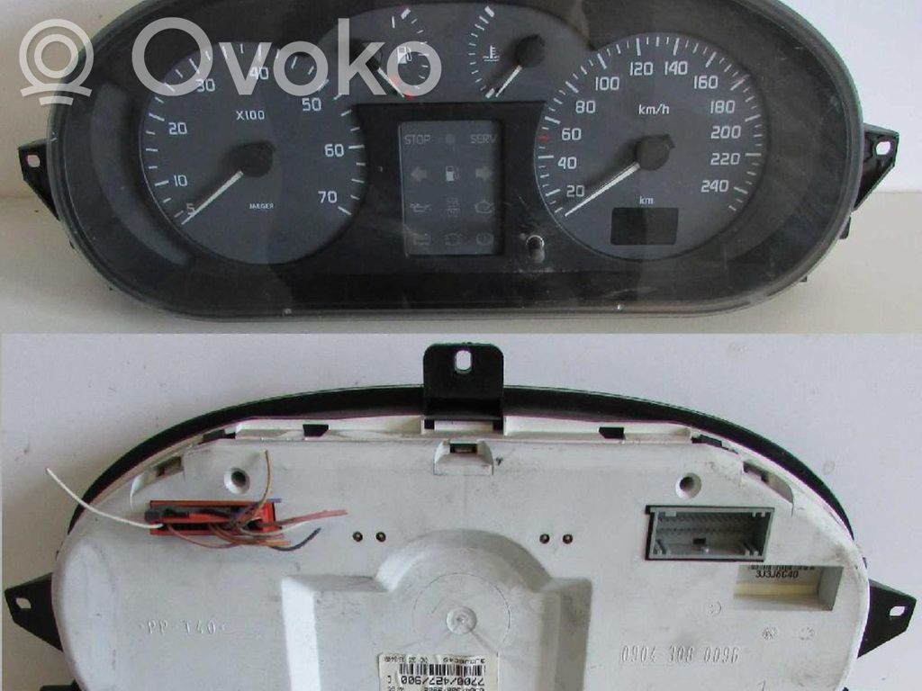 Renault Megane I Speedometer (instrument cluster) 
