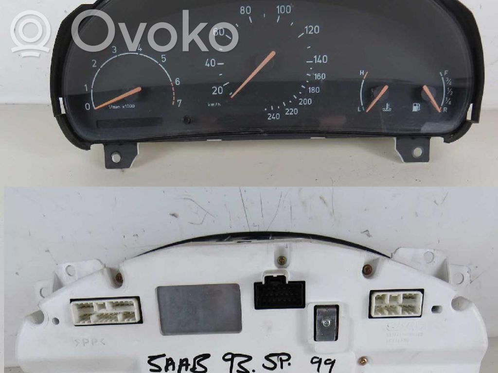 Saab 9-3 Ver1 Spidometrs (instrumentu panelī) 