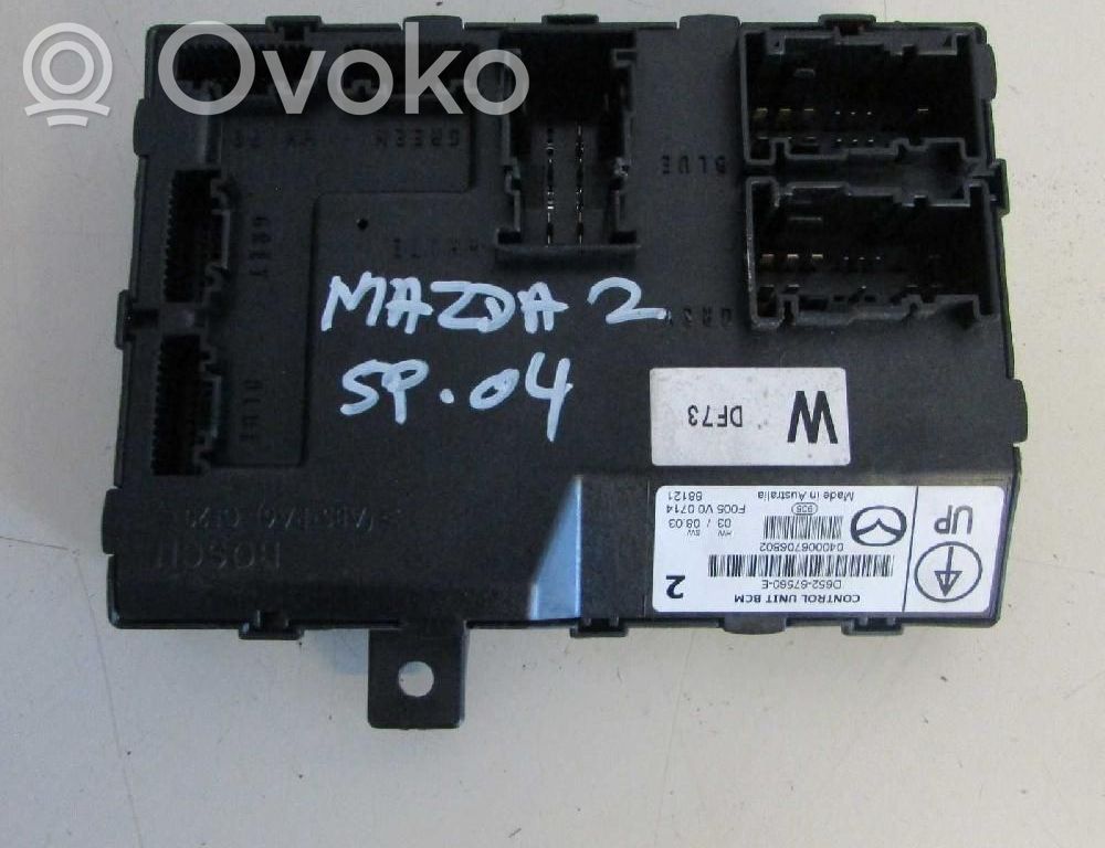 Mazda 2 Other control units/modules 