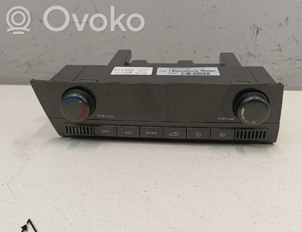 SsangYong Actyon Gaisa kondicioniera / klimata kontroles / salona apsildes vadības bloks (salonā) 