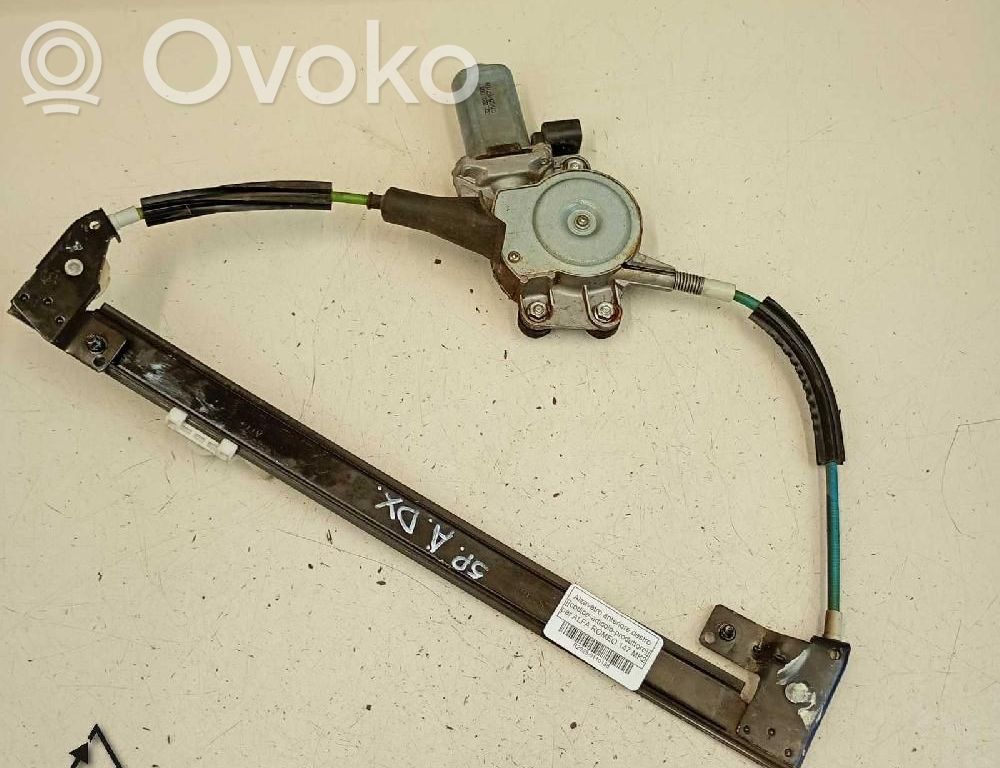 Alfa Romeo 147 Regulador de ventanilla eléctrico de puerta delantera 
