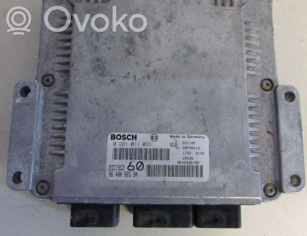 Autres unités de commande / modules   0281011033