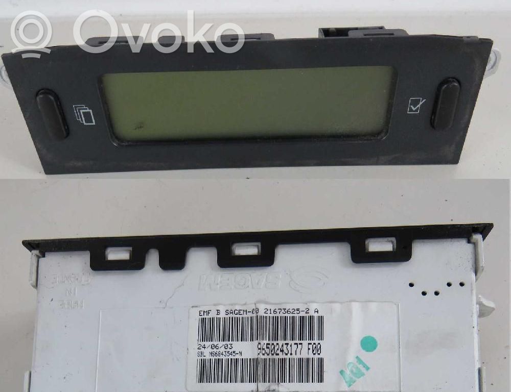 Citroen C5 Screen/display/small screen 