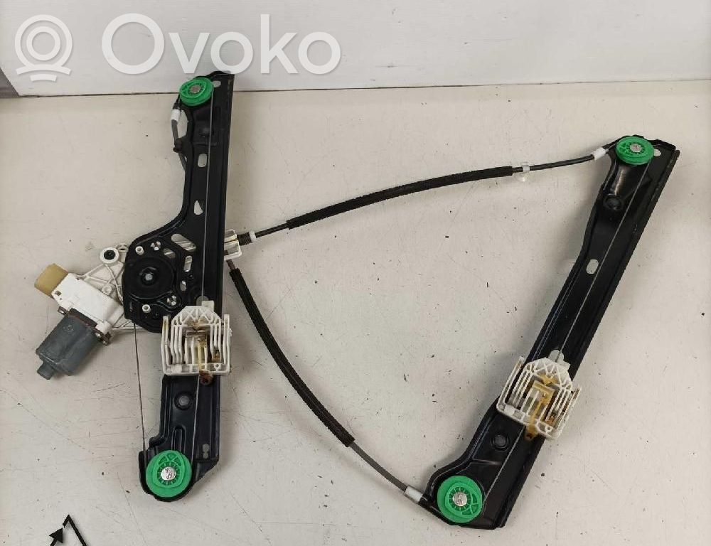 Front door window regulator with motor   996624,6927027