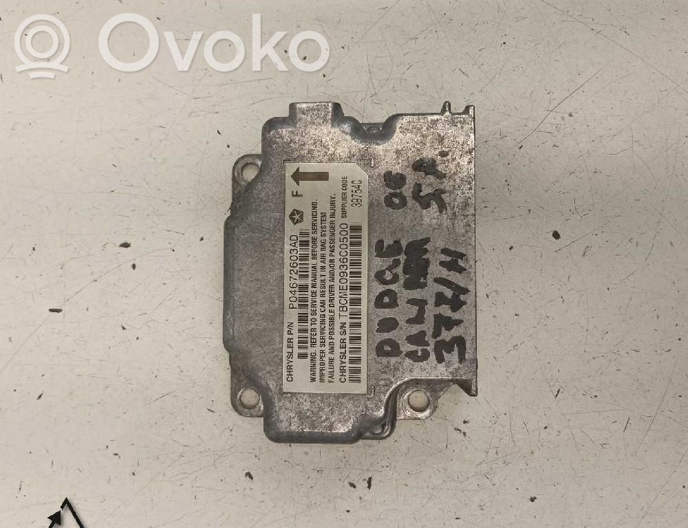 Dodge Caliber Airbag control unit/module 