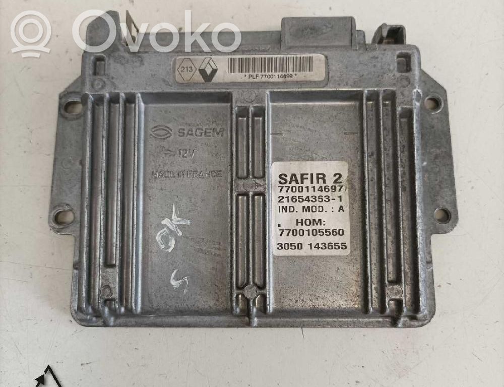 Renault Clio III Engine control unit/module ECU 