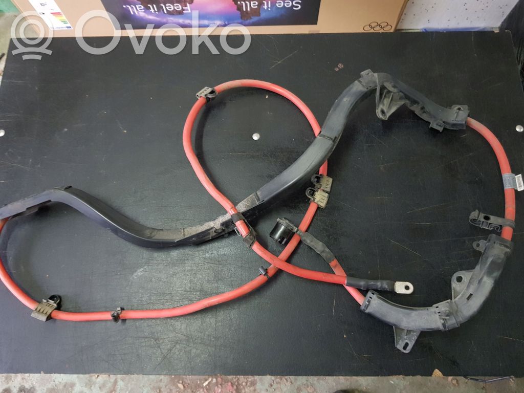 BMW 3 E90 E91 Cablu cu bornă pozitivă (baterie) 