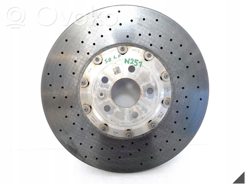 Audi A8 S8 D4 4H Disco del freno anteriore 