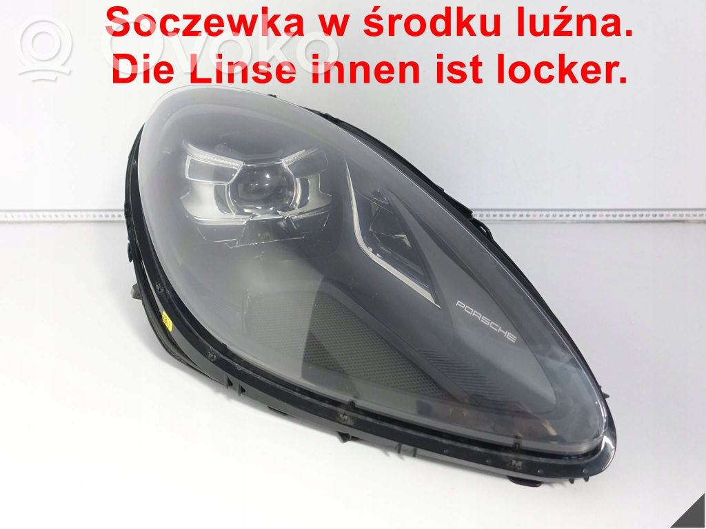 Porsche Macan (95B) Headlight/headlamp 