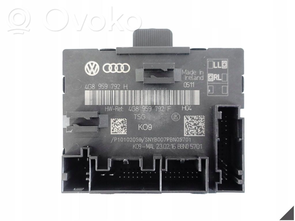 Power steering control unit/module   4G8959792F,4G8959792H,P10102059