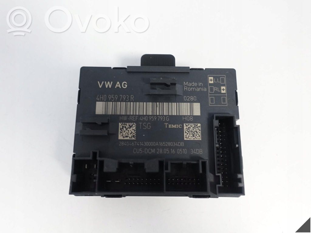 Door control unit/module   4H0959793R,445KW,4H0959793,4H0959793G