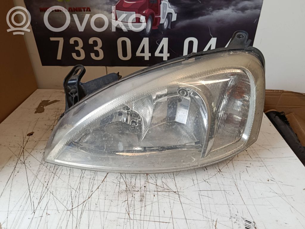 Opel Corsa C Lampa przednia 