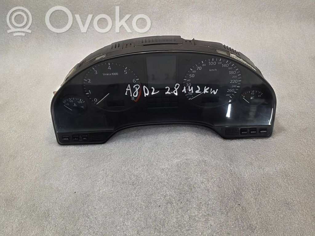 Audi A8 S8 D2 4D Velocímetro (tablero de instrumentos) 