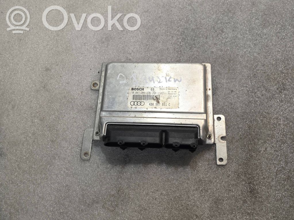 Engine control unit/module   0261204235,4D0907551C