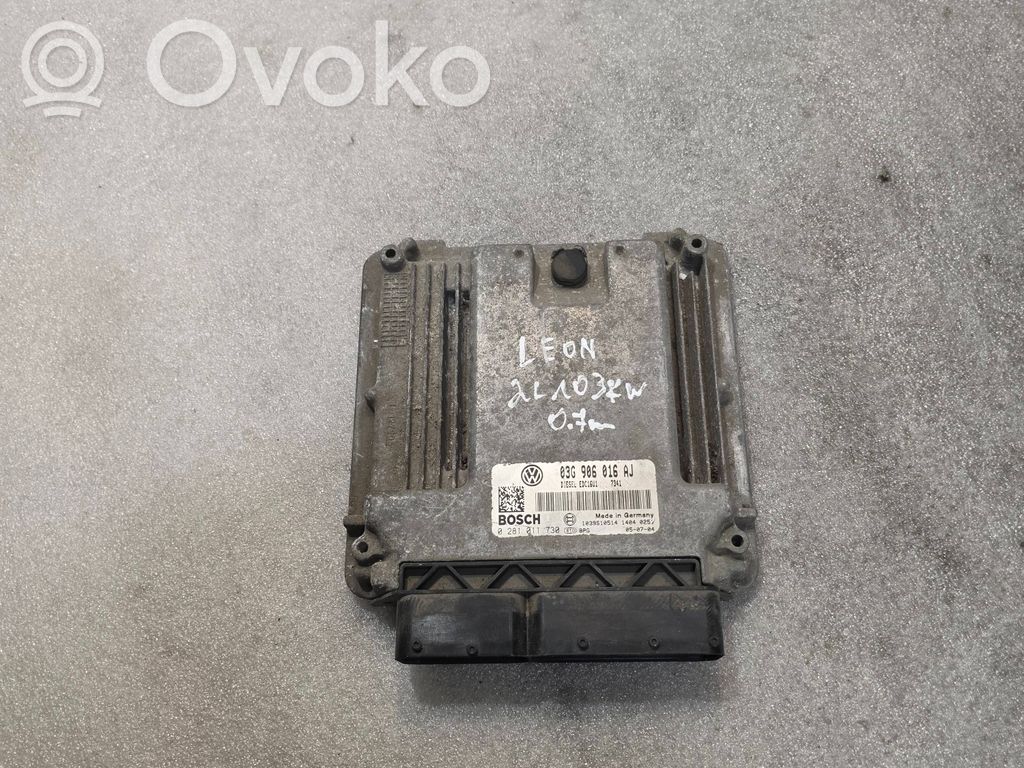 Seat Leon (1P) Engine control unit/module 