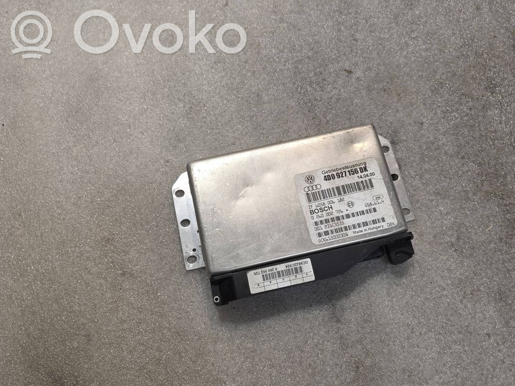 Audi A8 S8 D2 4D Gearbox control unit/module 
