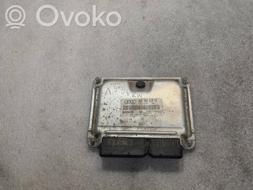 Engine control unit/module   038906019CK,28SA4745,0281010308
