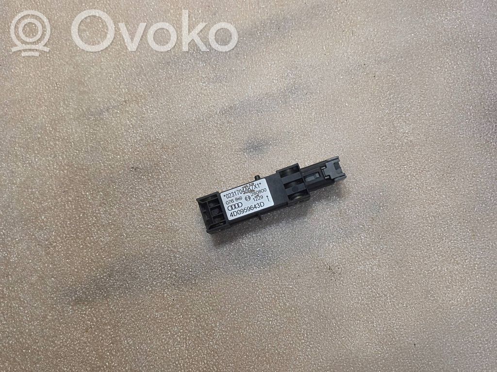 Audi A8 S8 D2 4D Czujnik uderzenia Airbag 