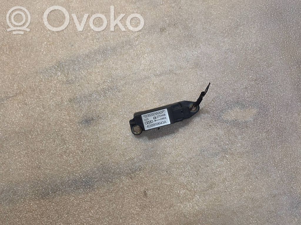 Airbag deployment crash/impact sensor   4D0959643A,0864,4D0959643A