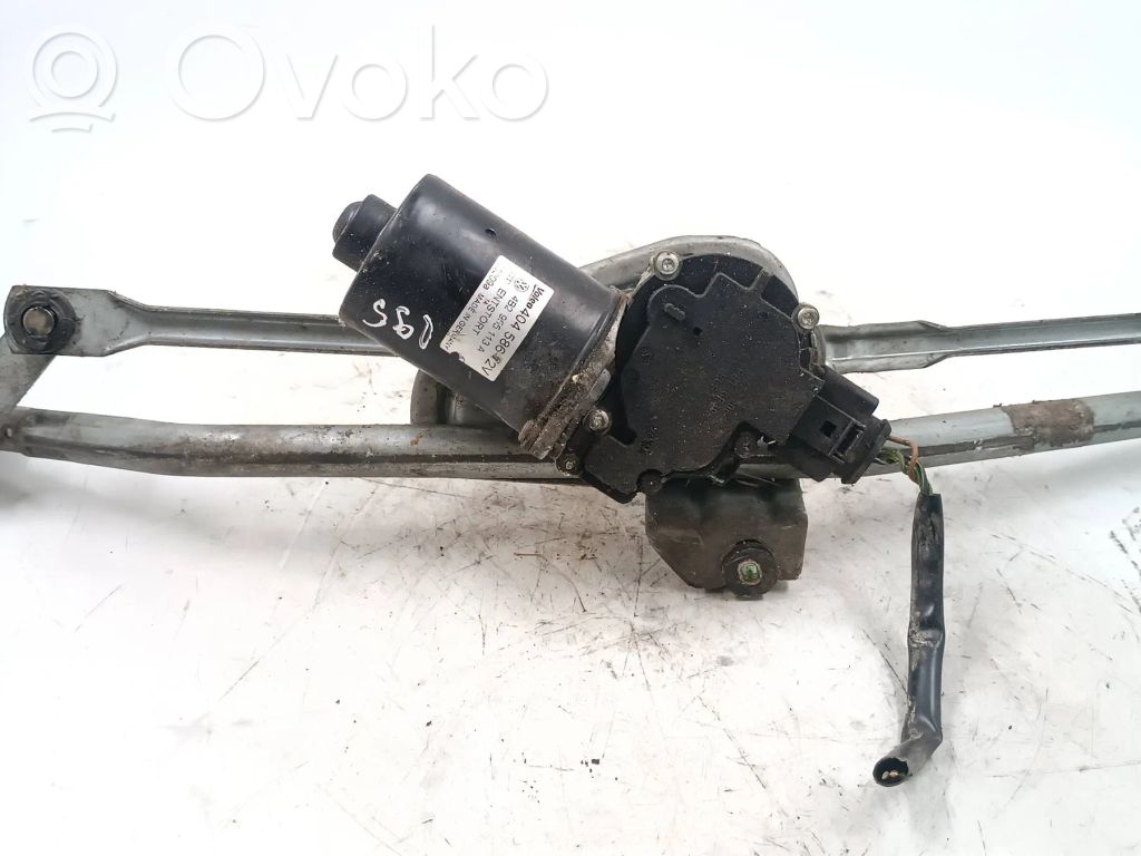Audi A6 S6 C5 4B Mechanizm i silniczek wycieraczek szyby przedniej / czołowej 