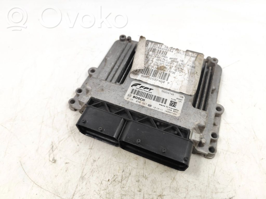 Engine control unit/module   55259746,0281030967,1039S71631