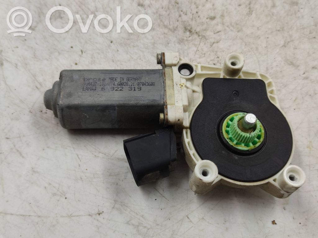 BMW 5 E60 E61 Silniczek podnoszenia szyby drzwi tylnych 