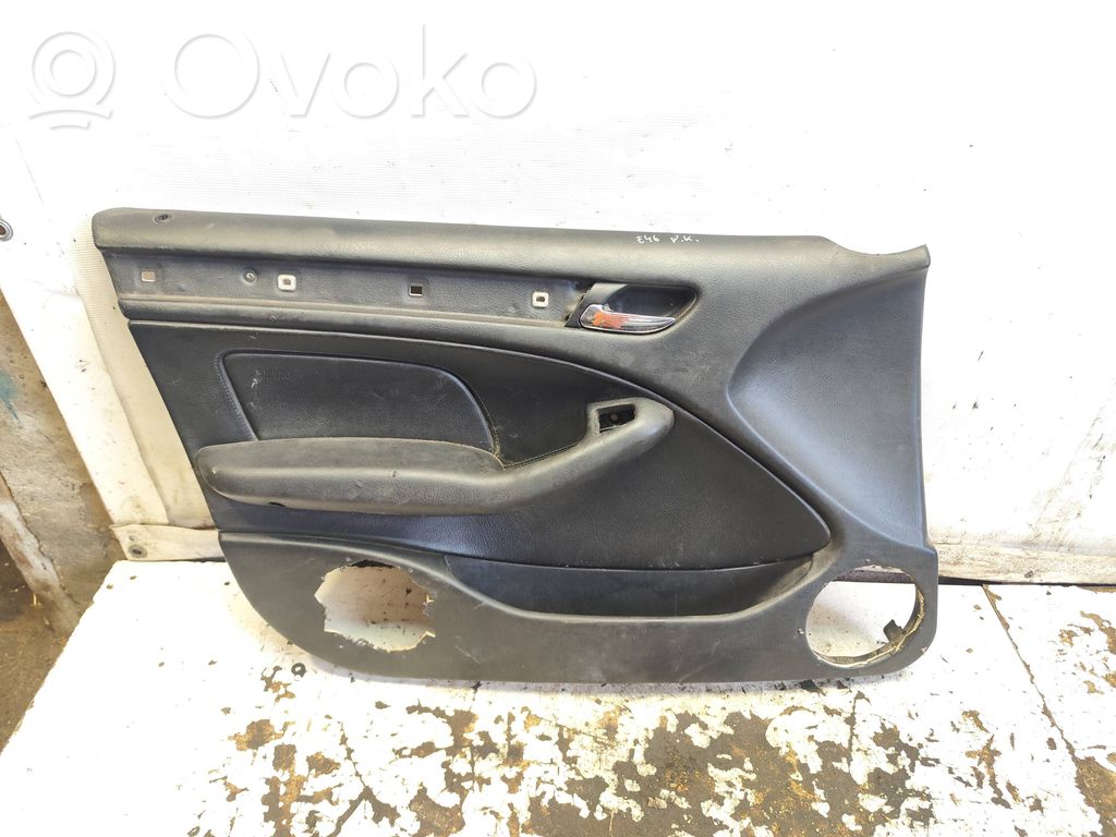 BMW 3 E46 Front door card panel trim 