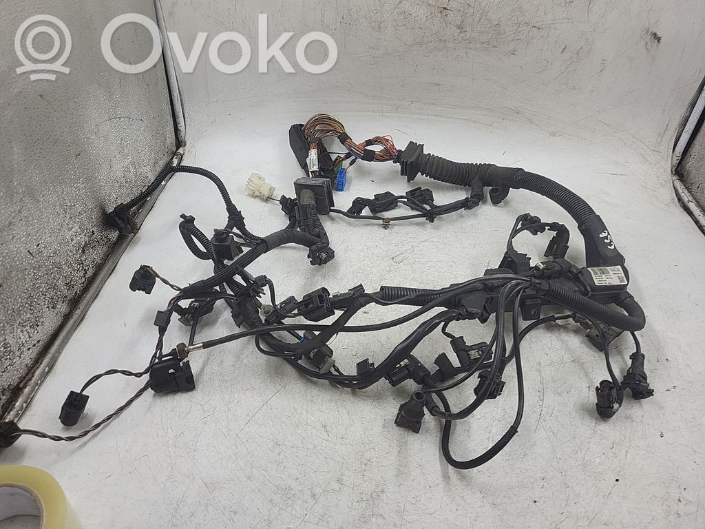 BMW 3 E90 E91 Проводка двигателя 