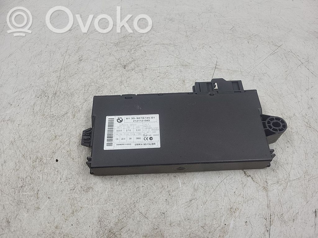BMW 3 E90 E91 CAS control unit/module 