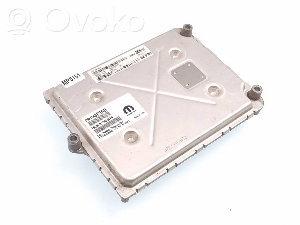 Engine control unit/module   P05150883AD,05150883AD,T00EP3204A8I7A,68230305AE,A2C7391610400