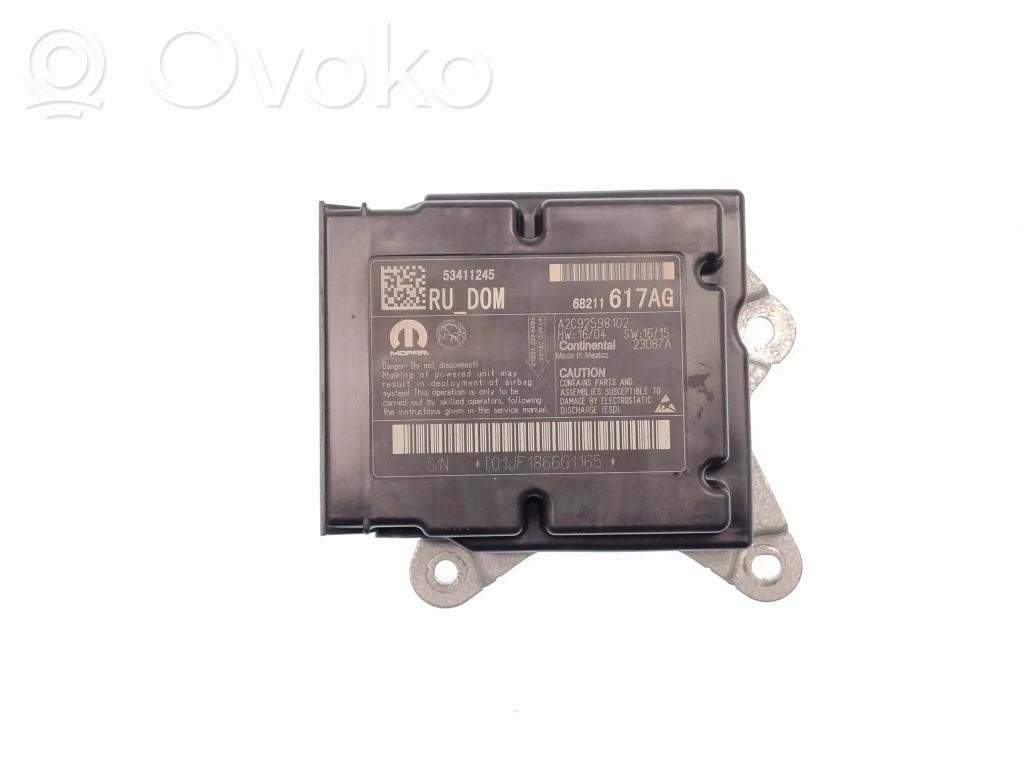 Chrysler Pacifica Airbag control unit/module 