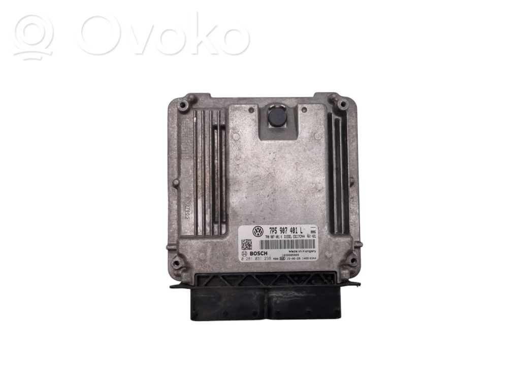 Porsche Cayenne (92A) Engine control unit/module 