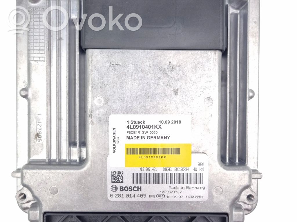 Audi Q7 4L Engine control unit/module 