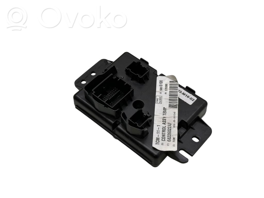 Chrysler Pacifica Air conditioning/heating control unit 