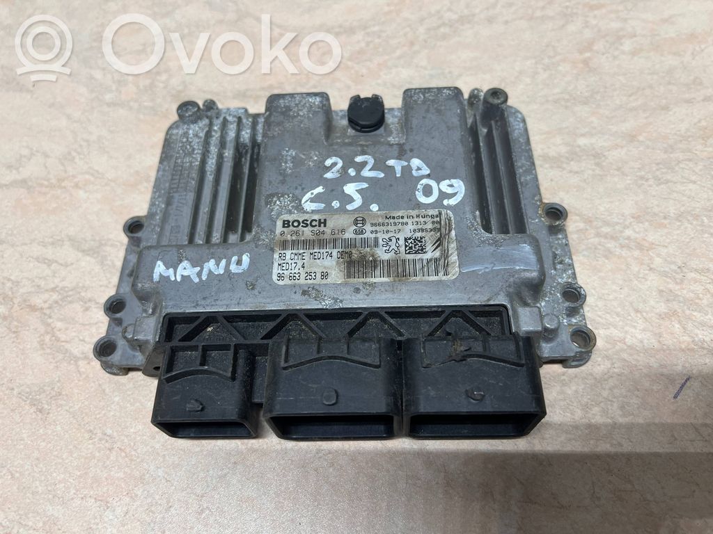 Unidad de control/módulo del motor   0261S04616,9666319780,9666325380