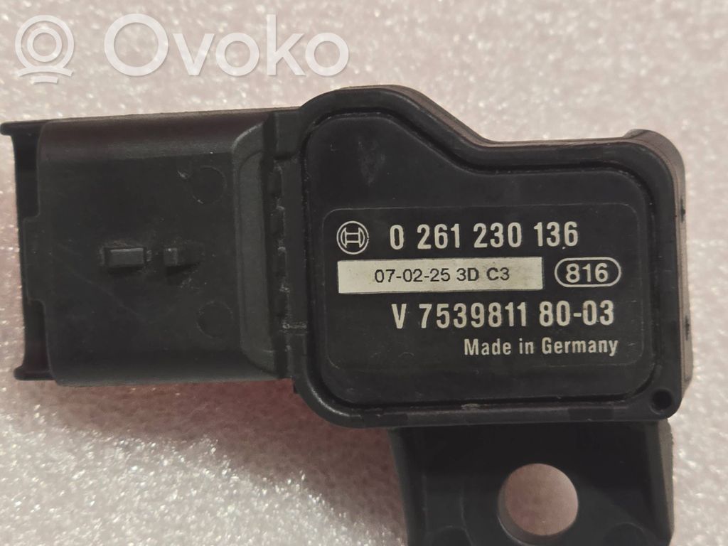 Peugeot 207 Air pressure sensor 