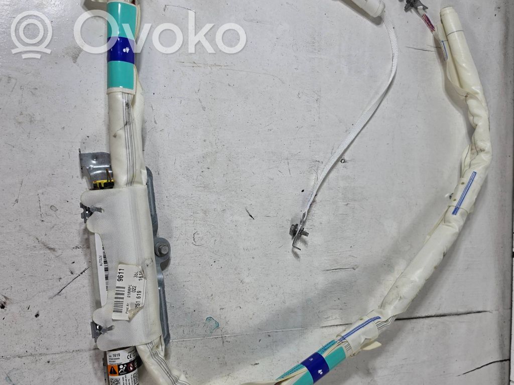 Opel Astra J Airbag del techo 