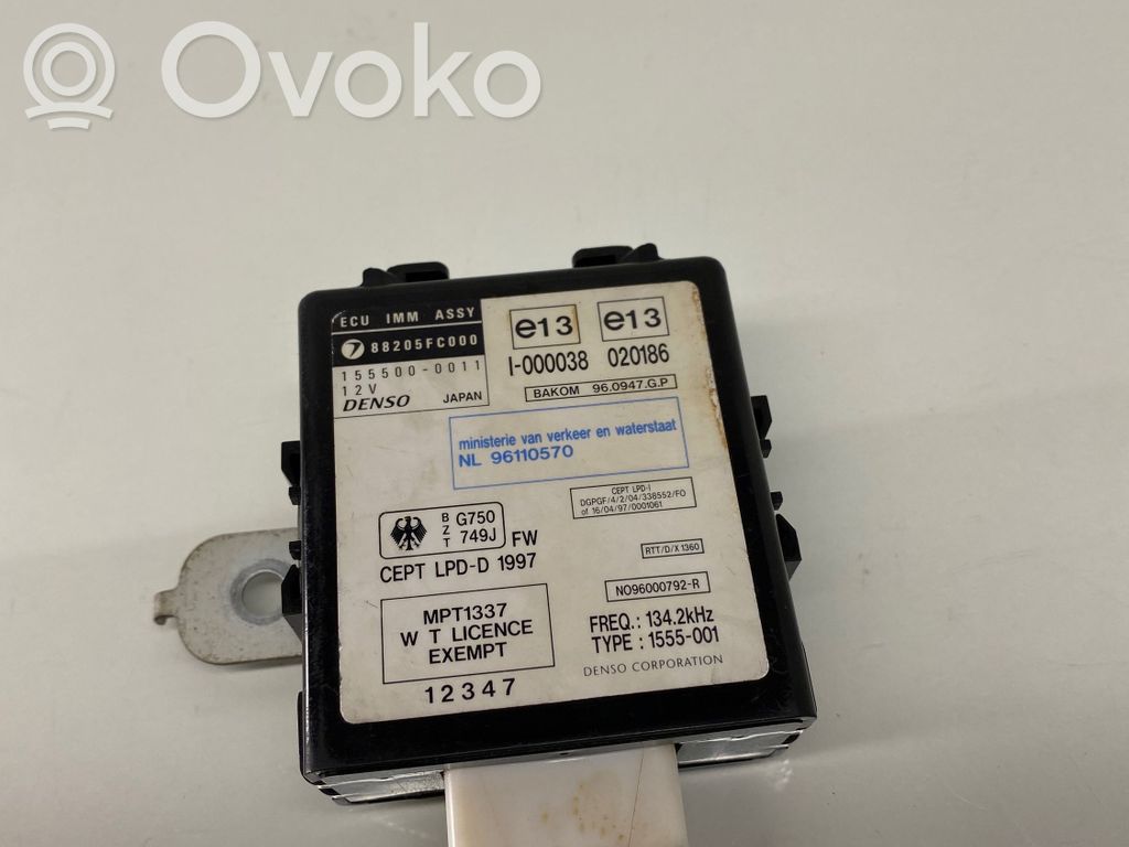 Subaru Forester SF Immobilizer control unit/module 