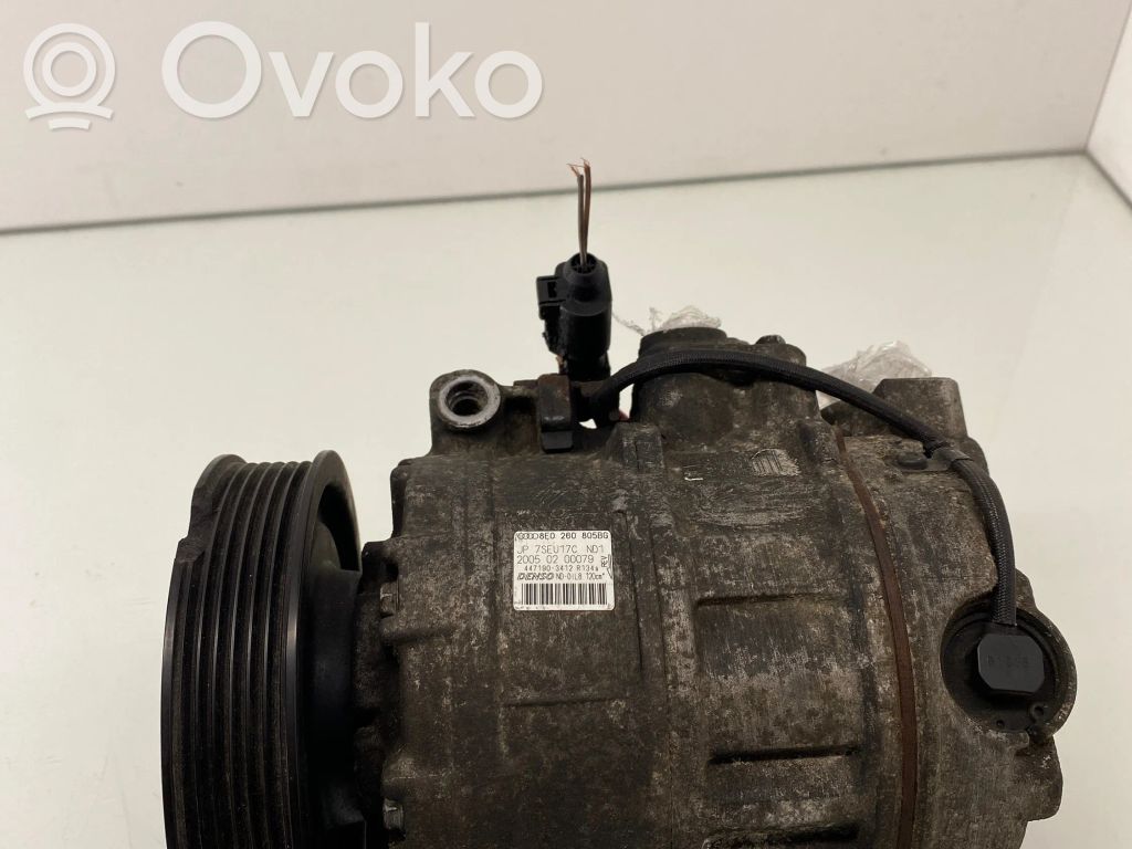 Audi A6 S6 C6 4F Kompresor / Sprężarka klimatyzacji A/C 