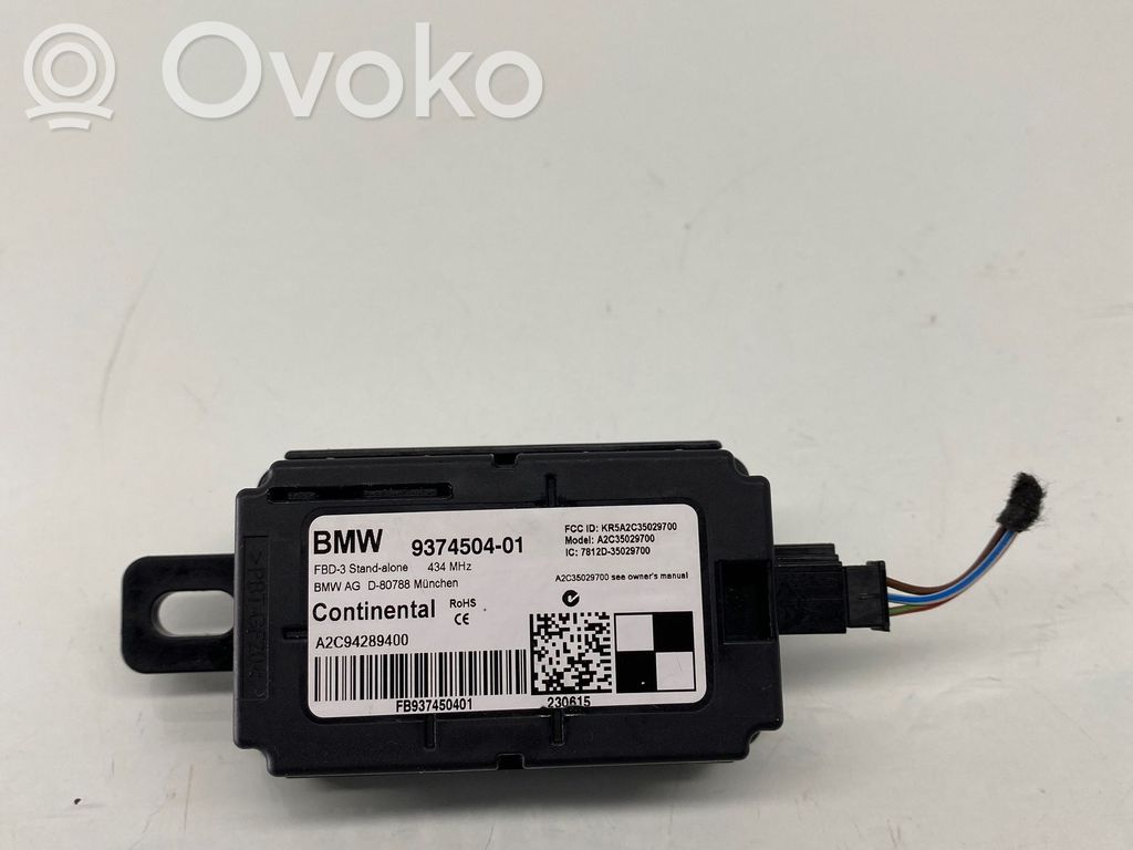 BMW 3 F30 F35 F31 Other control units/modules 