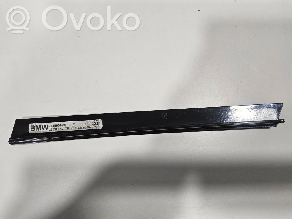 BMW 3 G20 G21 Listwa / Uszczelka szyby drzwi tylnych 