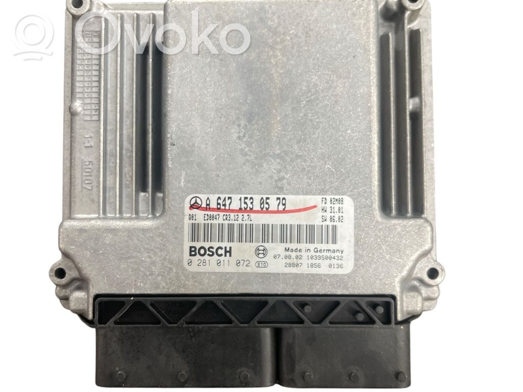 Mercedes-Benz E W211 Engine control unit/module 