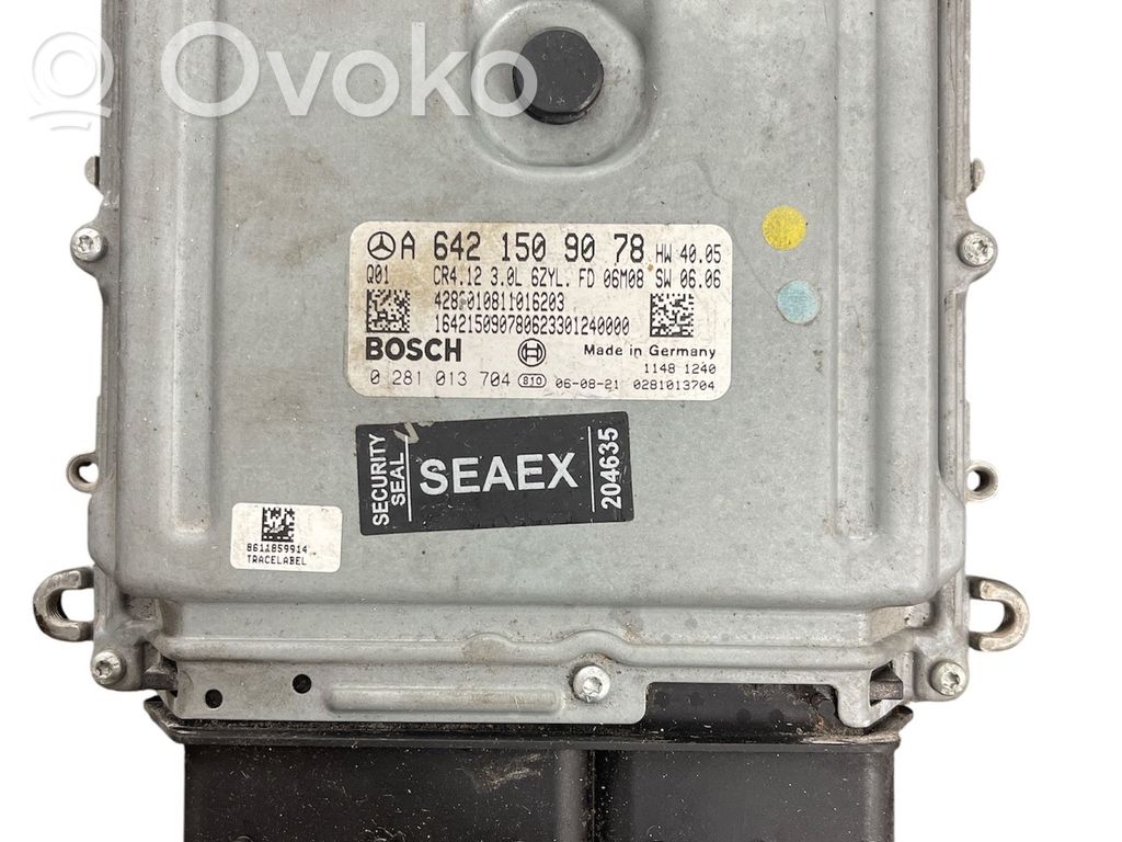 Mercedes-Benz CLS C219 Engine control unit/module 