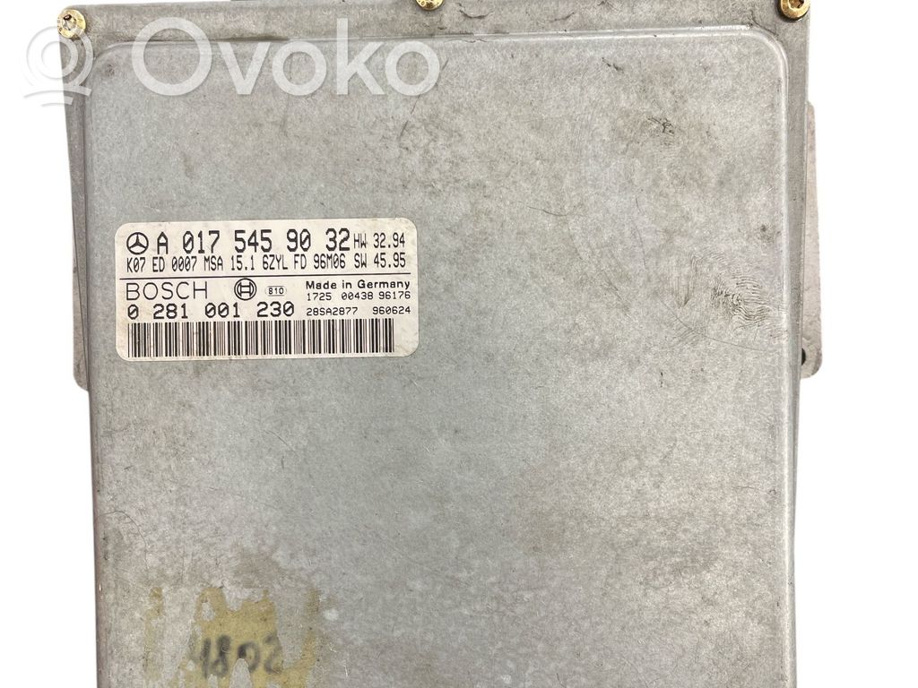 Mercedes-Benz E W210 Engine control unit/module 