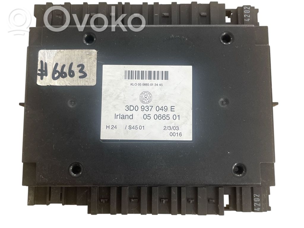 Volkswagen Phaeton Comfort/convenience module 