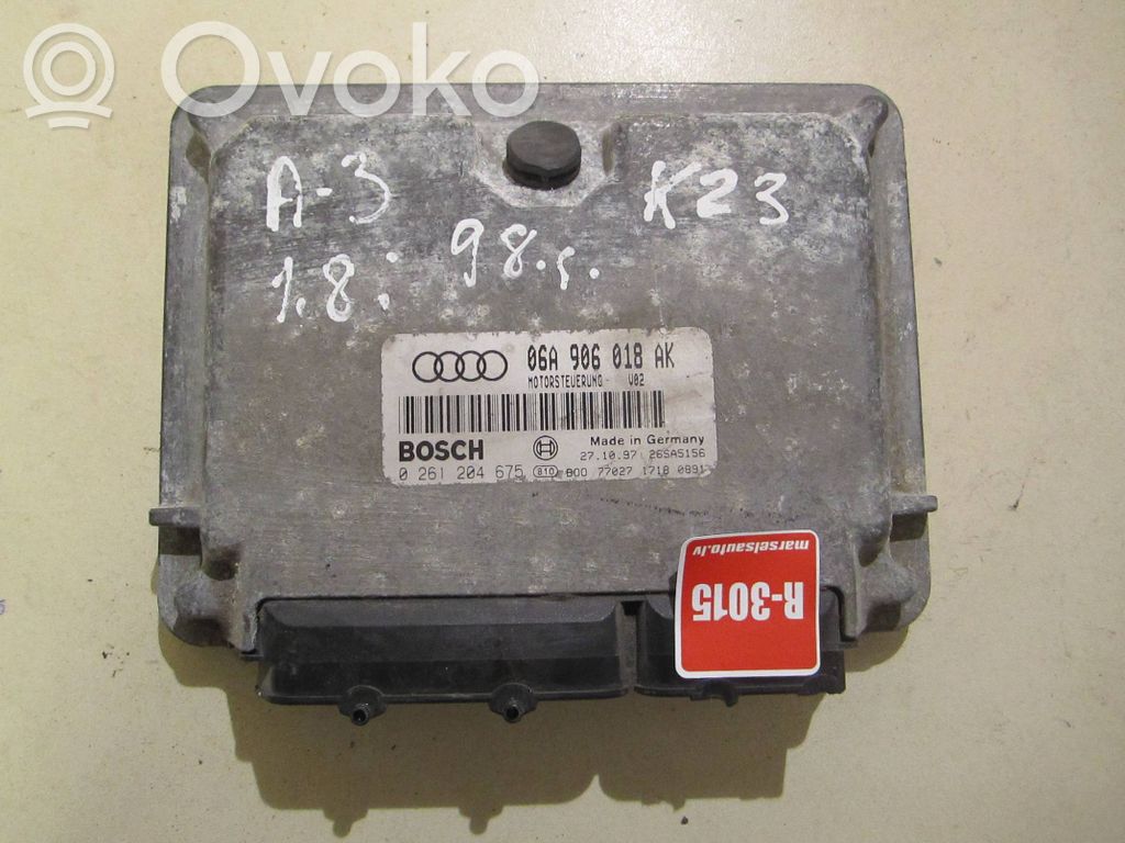 Engine control unit/module   06A906018AK,0261204675